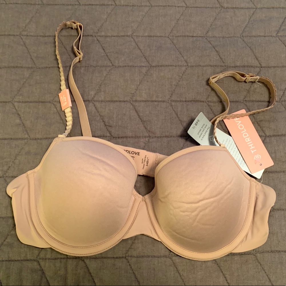 Thirdlove Tshirt Bra 34B 1/2